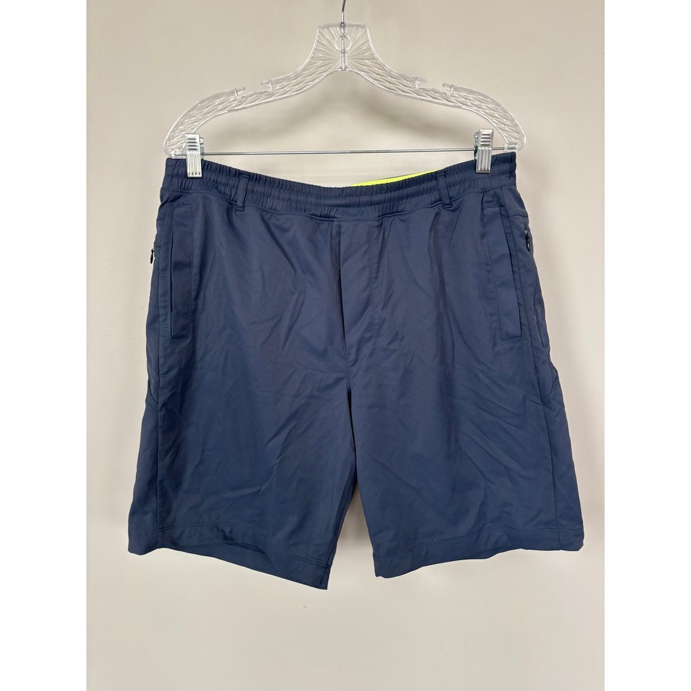 Birddogs Mens Gym Shorts Navy Blue Built-in Liner XXL Long Athletic Training